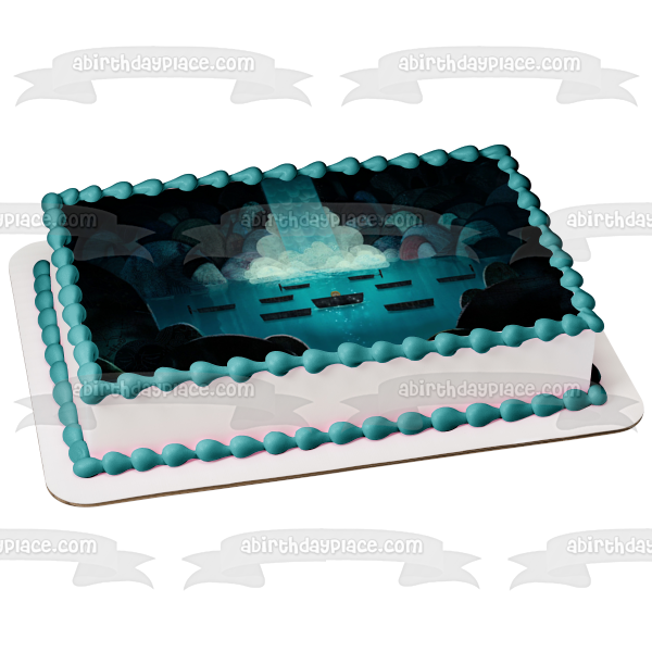 Song of the Sea Waterfall David Rawle Edible Cake Topper Image ABPID07204