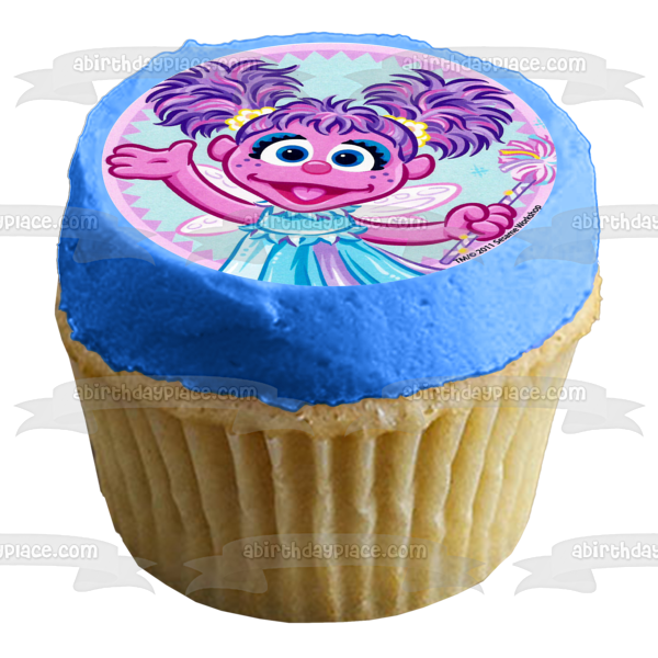 Sesame Street Elmo Bert Oscar the Grouch Cookie Monster Ernie and Abby Cadabby Edible Cupcake Topper Images ABPID07239