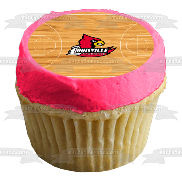 University of Louisville Cardinals NBA Edible Cake Topper Image ABPID0 – A  Birthday Place