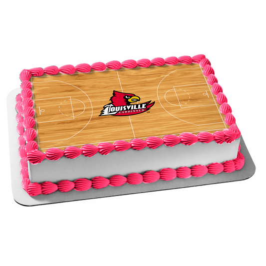 Imagen comestible para tarta de la Universidad de Louisville Cardinals NBA ABPID06936 