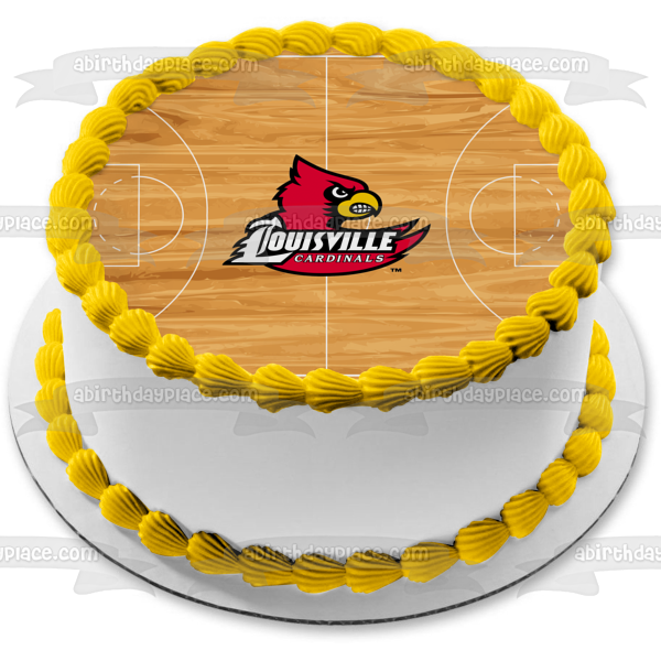 Imagen comestible para tarta de la Universidad de Louisville Cardinals NBA ABPID06936 