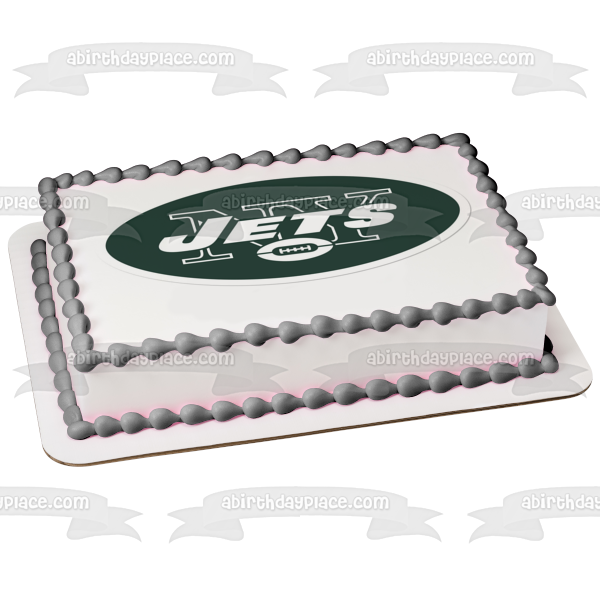 : Jets Personalized Cake Topper 8 Inches Round Birthday