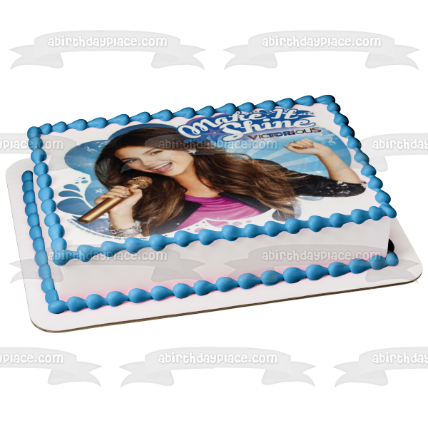 Victorious Make It Shine Tori Vega Edible Cake Topper Image ABPID07420