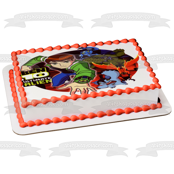 Imagen comestible para decoración de tarta de Ben 10 Ultimatrix Aliens ABPID07617 