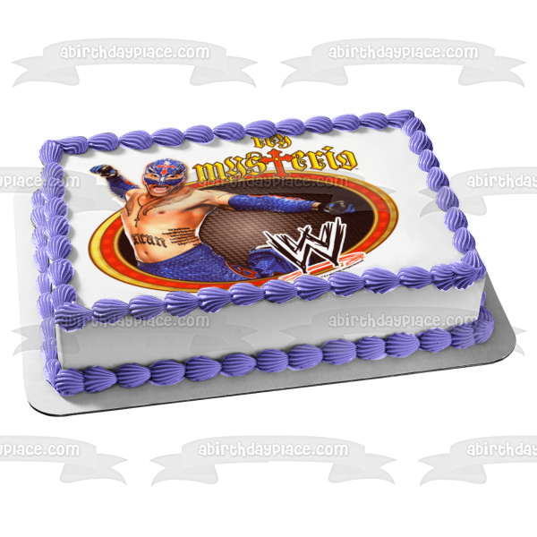 WWE World Wrestling Entertainment Rey Mysterio Edible Cake Topper Image ABPID07487