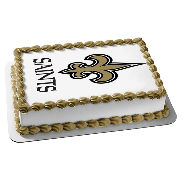 Imagen comestible para tarta con logotipo de los New Orleans Saints de la NFL ABPID07760 