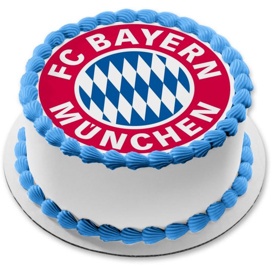 Imagen comestible para tarta con el logotipo del Bayern de Múnich de la Dream League ABPID05964 