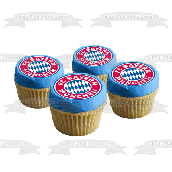 Imagen comestible para tarta con el logotipo del Bayern de Múnich de la Dream League ABPID05964 