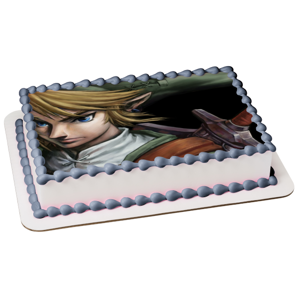 Imagen comestible para decoración de tarta de The Legend of Zelda Twilight Princess Link ABPID08062 