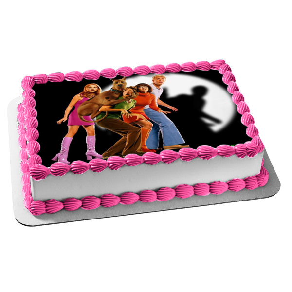 Scooby-Doo Velma Shaggy Fred Velma Edible Cake Topper Image ABPID08403