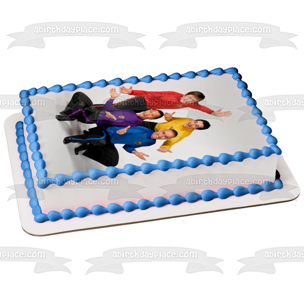 The Wiggles Greg Anthony Murray Jeff Edible Cake Topper Image ABPID08415