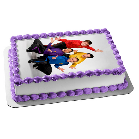 Imagen comestible para tarta de The Wiggles Greg Anthony Murray Jeff ABPID08415 