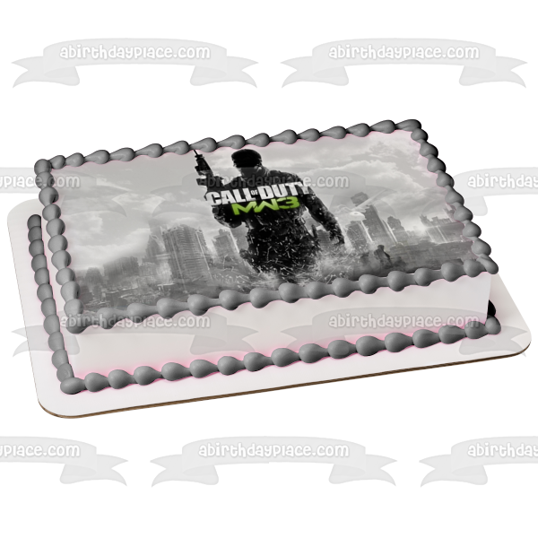 Imagen comestible para decoración de tarta de Call of Duty Modern Warfare 3 ABPID08416 