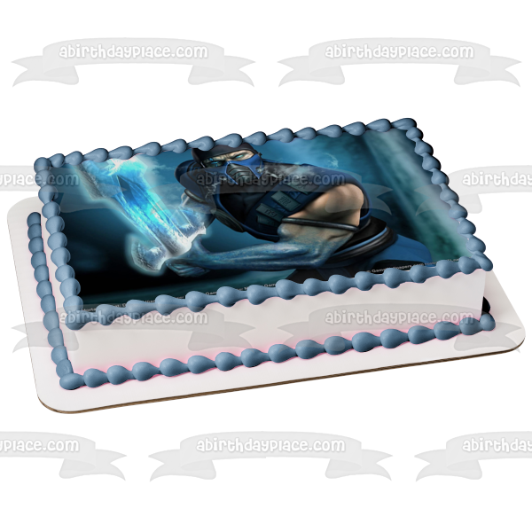 Imagen comestible para tarta de Mortal Kombat Sub-Zero Ice Sword ABPID08290 