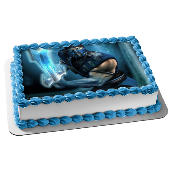 Imagen comestible para tarta de Mortal Kombat Sub-Zero Ice Sword ABPID08290 