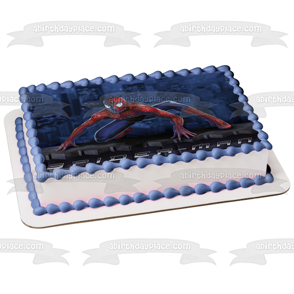 Imagen comestible para decoración de tarta de Marvel, el asombroso Hombre Araña, ABPID08305 