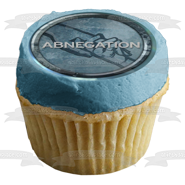 Divergent Abnegation Emblem Hands Holding Edible Cake Topper Image ABPID08834