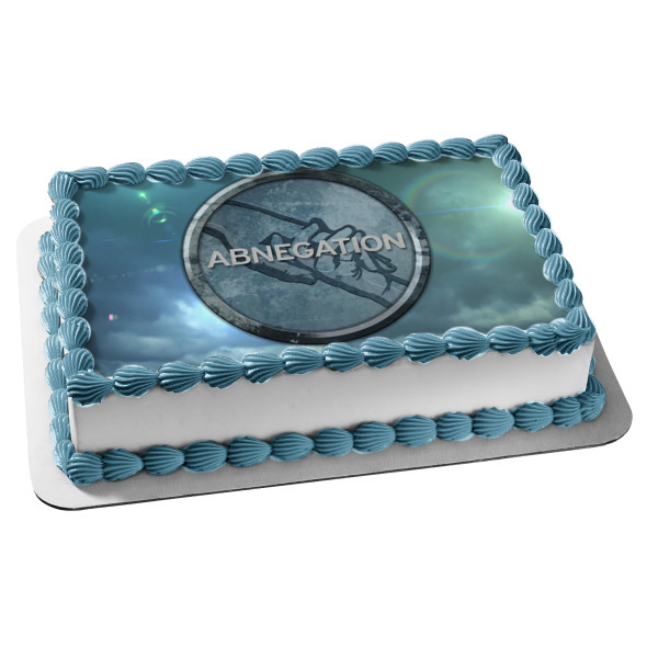 Divergent Abnegation Emblem Hands Holding Edible Cake Topper Image ABPID08834