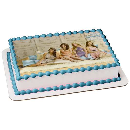 Pretty Little Liars Aria Montgomery Hanna Marin Emily Fields Spencer Hastings Imagen comestible para decoración de tarta ABPID09022 