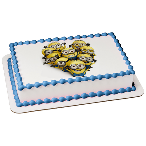 Despicable Me Minions Gru Plan Meme Edible Cake Topper Image ABPID56811