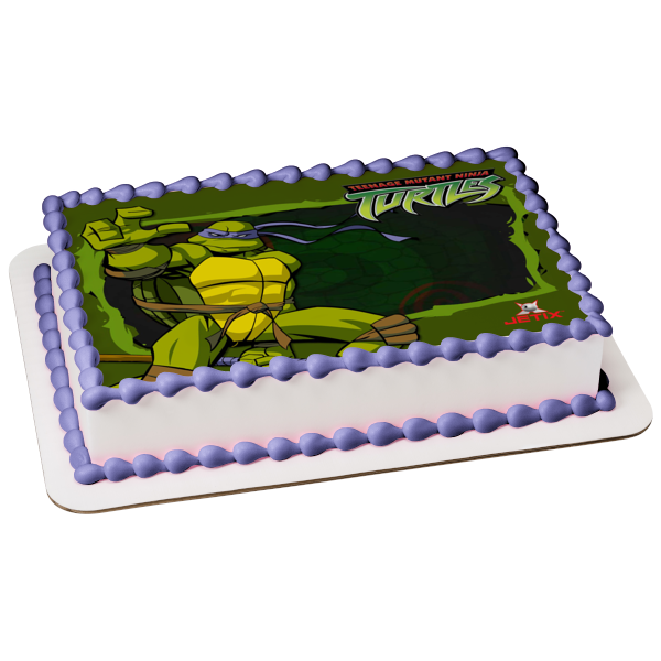 Teenage Mutant Ninja Turtles Tmnt Donatello Edible Cake Topper Image F ...