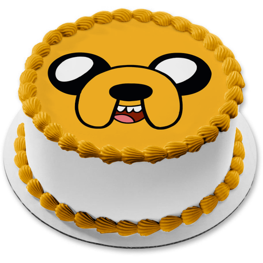 Imagen comestible para decoración de tarta de Hora de Aventuras, Jake el perro, ABPID08968 