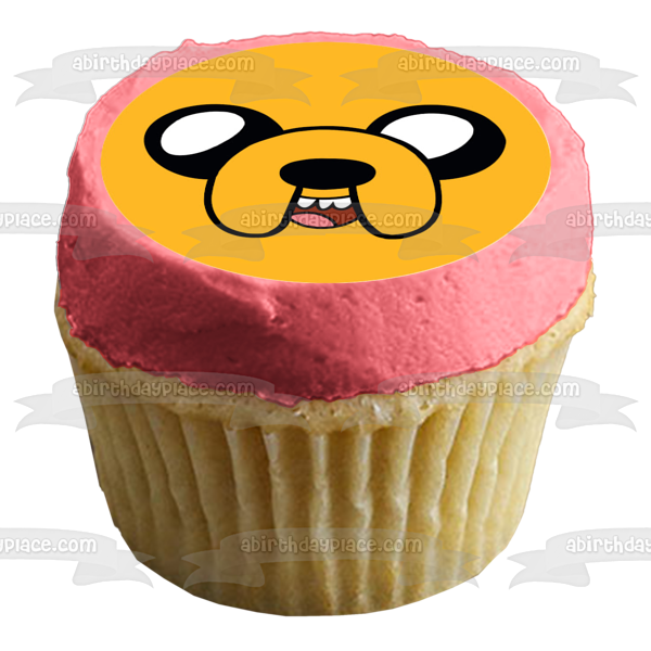 Adventure Time Jake the Dog Edible Cake Topper Image ABPID08968