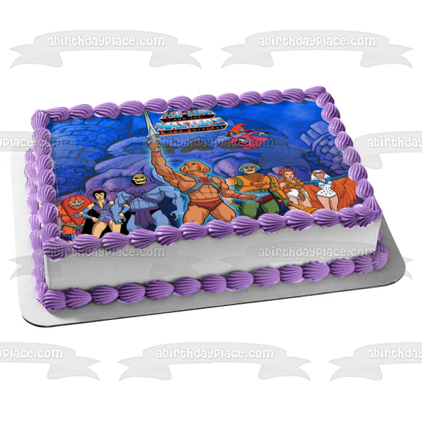 Lo mejor de He-Man y los Maestros del Universo Imagen comestible para decoración de tarta ABPID09096 