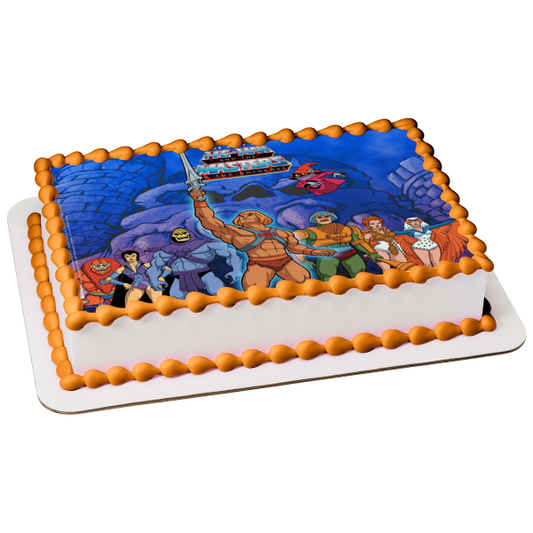 Lo mejor de He-Man y los Maestros del Universo Imagen comestible para decoración de tarta ABPID09096 