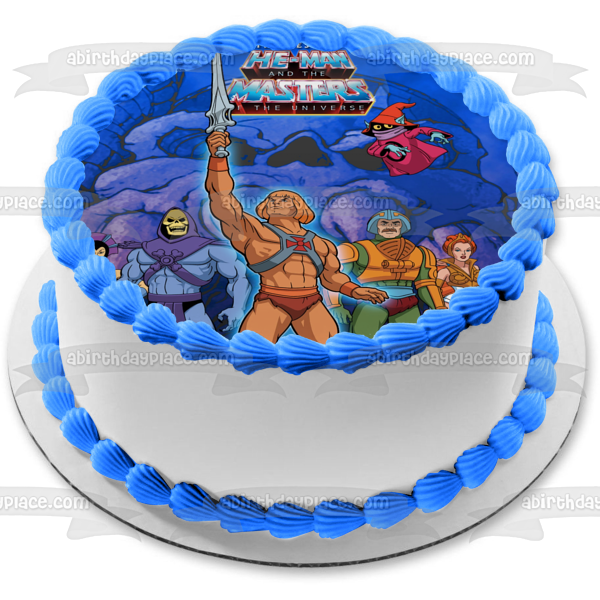 Lo mejor de He-Man y los Maestros del Universo Imagen comestible para decoración de tarta ABPID09096 