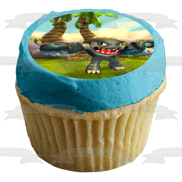 Skylanders: Spyro's Adventure Videojuego Terrafin Edible Cake Topper Imagen ABPID09189 