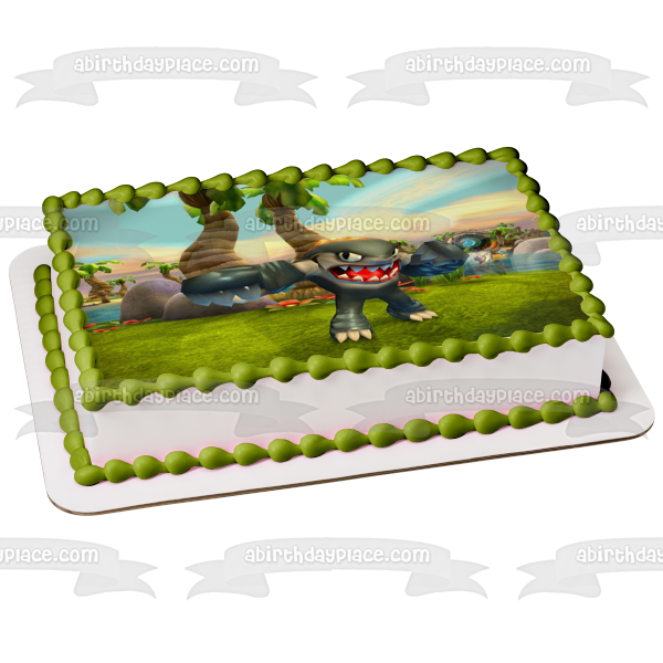 Skylanders: Spyro's Adventure Videojuego Terrafin Edible Cake Topper Imagen ABPID09189 