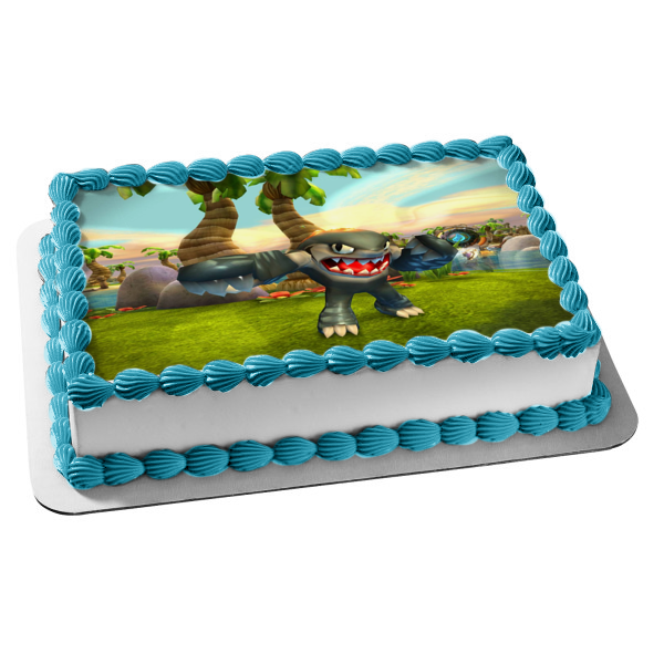 Skylanders: Spyro's Adventure Videojuego Terrafin Edible Cake Topper Imagen ABPID09189 