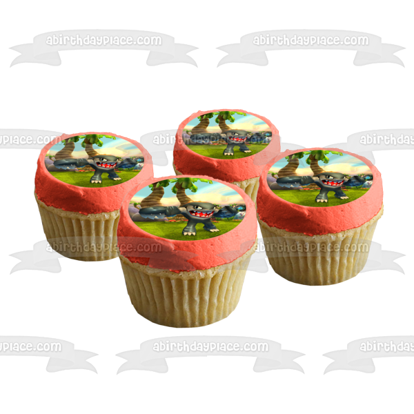 Skylanders: Spyro's Adventure Videojuego Terrafin Edible Cake Topper Imagen ABPID09189 