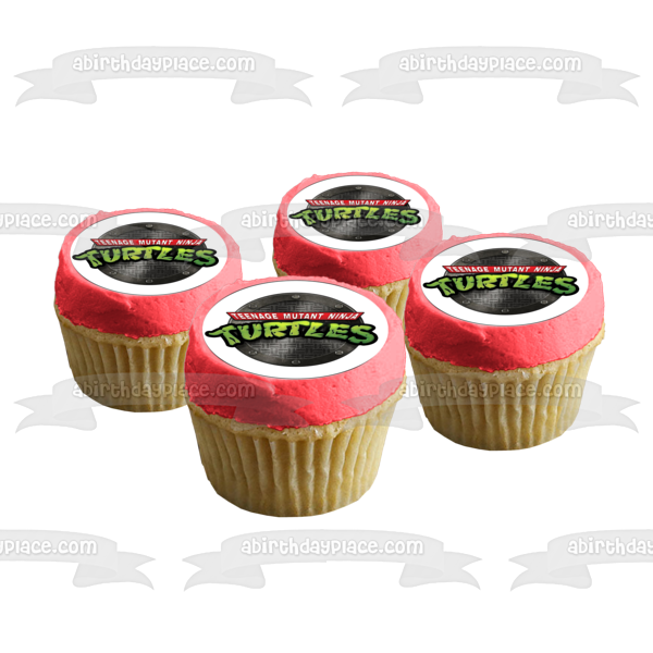 Teenage Mutant Ninja Turtles Logo Sewer Cover Edible Cake Topper Image ABPID09739