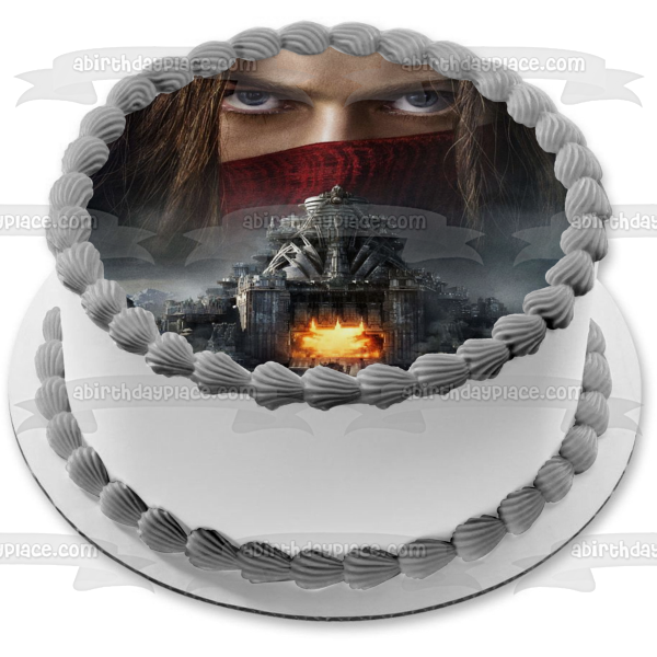 Mortal Engines Philip Reeve Steampunk - Decoración comestible para tarta, imagen ABPID00121 