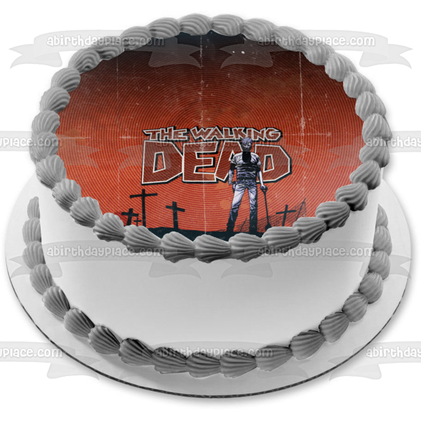 Imagen comestible para tarta de The Walking Dead Novela gráfica Zombies ABPID00556 