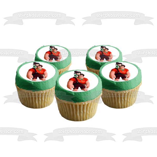 Wreck-It Ralph Vanellope Von Schweetz Disney Edible Cake Topper Image ABPID00623