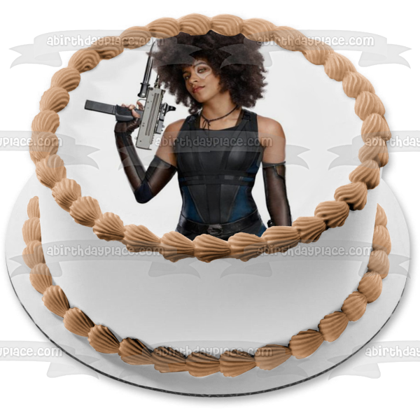 Imagen comestible para decoración de tarta Deadpool Domino ABPID00674 