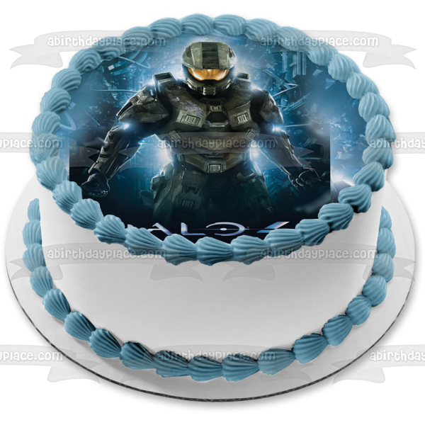 Imagen comestible para decoración de tarta de Halo 4 Halo Nation ABPID03923 