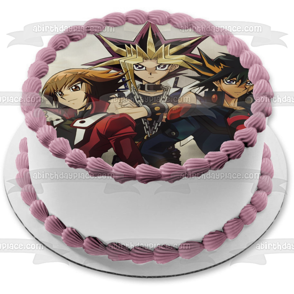 Yu-Gi-Oh! Yami Yugi Faraón y Atem Imagen comestible para decoración de tarta ABPID04090 