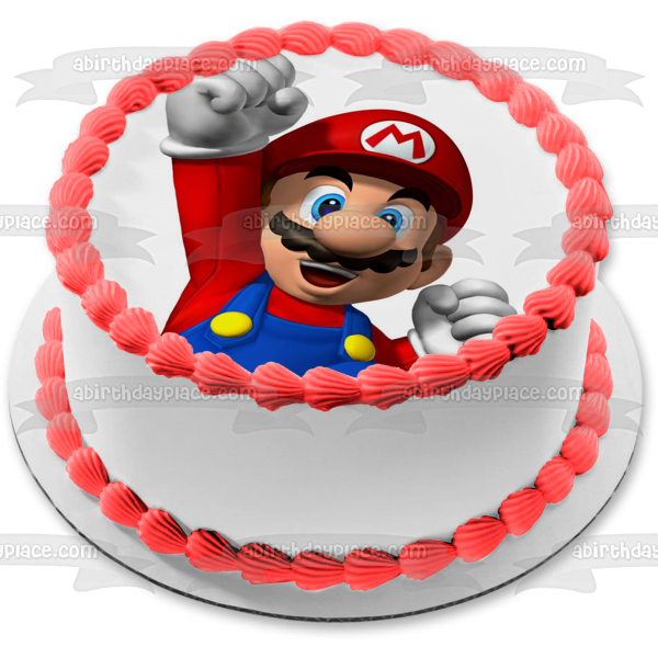 Imagen comestible para decoración de tarta de Nintendo Super Mario Brothers ABPID05216 