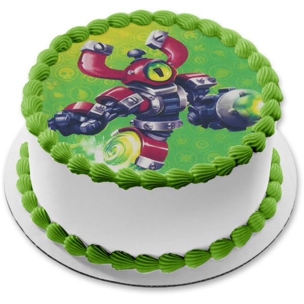 Imagen de decoración comestible para tarta Skylanders Swap Force Magna Charge ABPID05416 