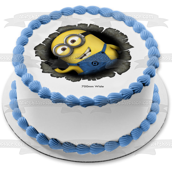 Figura decorativa comestible para tarta de Minion Dave de Despicable Me, ABPID06076 