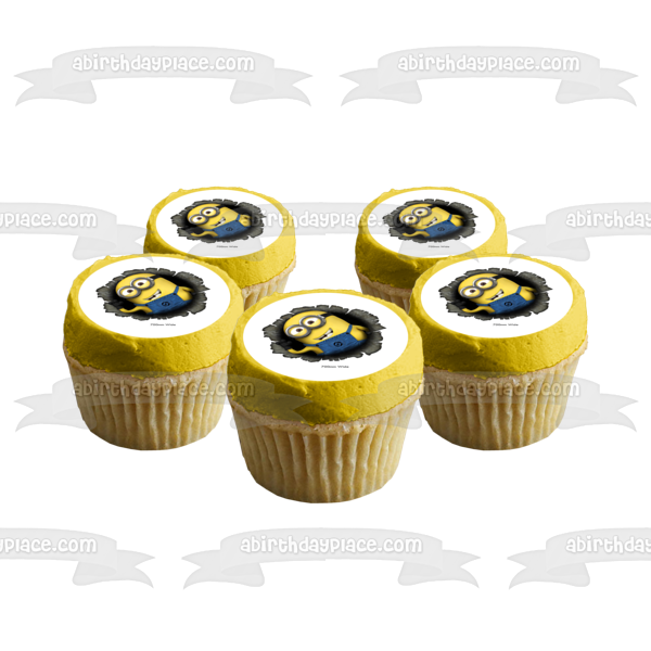 Despicable Me Minion Dave Edible Cake Topper Image ABPID06076