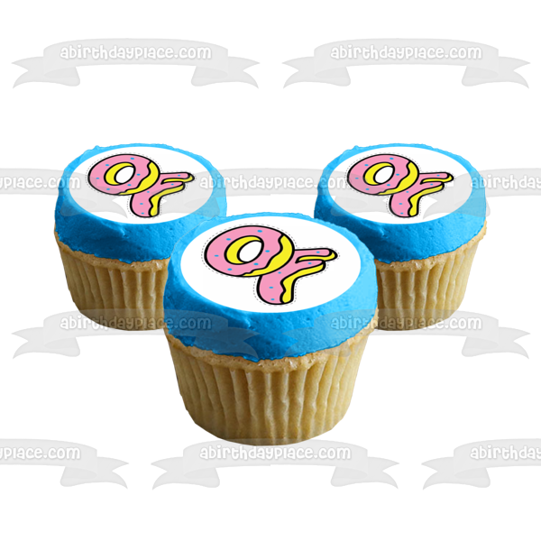 Imagen comestible para decoración de tarta con el logotipo de Odd Future, Wolf Gang Kill, ABPID11400 