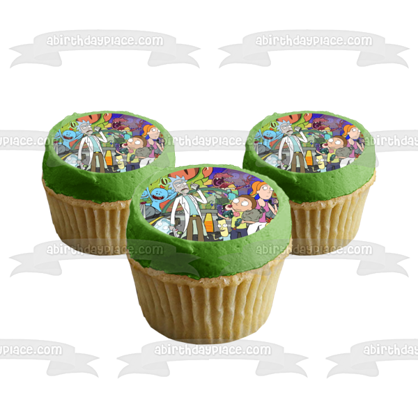 Rick y Morty Summer Smith Mr. Poopy Butthole Adorno comestible para tarta Imagen ABPID49744 