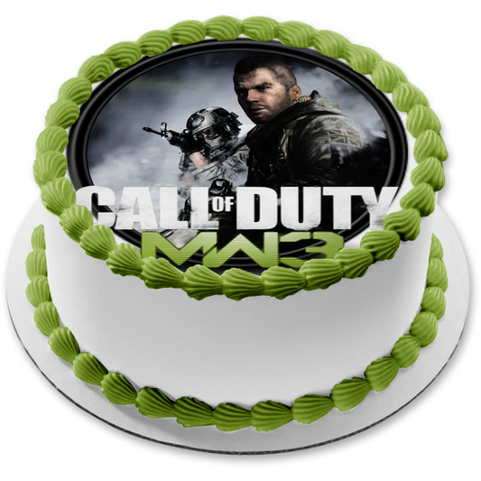 Imagen comestible para decoración de tarta de Call of Duty Modern Warfare 3 John Mactavish ABPID51276 