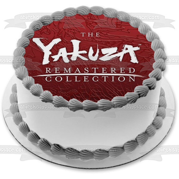 Imagen de decoración comestible para tarta de la colección Yakuza Remastered ABPID51903 