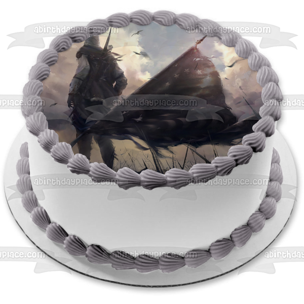 Assassins Creed Revelations Ezio Auditore Da Firenze Imagen comestible para decoración de tarta ABPID52178 